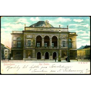  K�benhavn - Kgl. Teater med Guldglimmer - C.R. 94