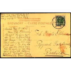 Aarhus - Stemning (Motiv fra Strandvejen) - J.J.N. 1291 - Brugt