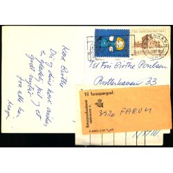 Postkort - Haveforeningen lukket i vinterhalvret - 3520 Farum 20 - 12 - 68  - Brugt