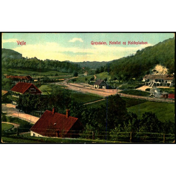 Vejle - Grejsdalen - Hotellet og Holdepladsen - WKF 327 - Ubrugt