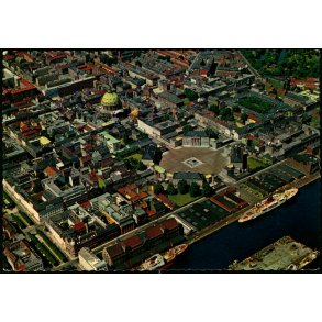 K�benhavn - Marmorkirken og  Amalienborg set fra Luften - Stender 149 101 135