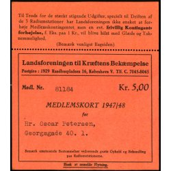 Landsforeningen til kr�ftens Bek�mpelse