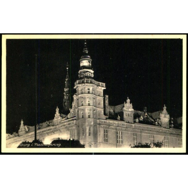 Kronborg i Festbelysning - Kai Brammers Bogh. 2391 - Ubrugt