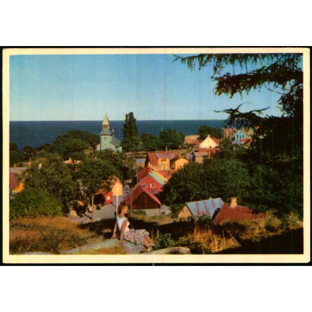 Gudhjem - Udsigt fra Bokul - Stender 319 - Ubrugt