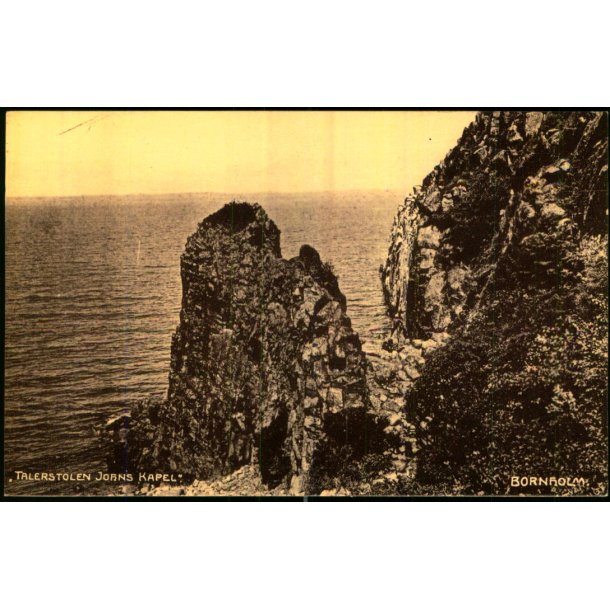 Bornholm - Talerstolen - Johns Kapel - P. Heckscher 152 - Ubrugt