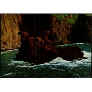 Bornholm - Lvehovederne ved Hammershus Ruiner - Colbergs Bogh. 8214 - Ubrugt