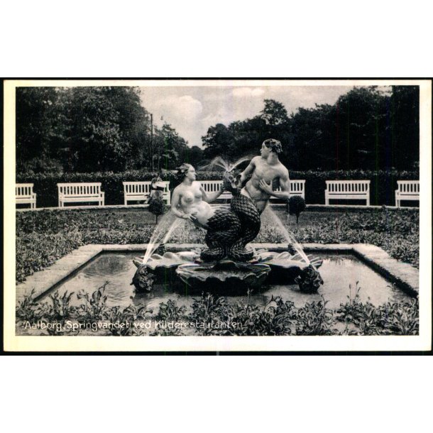 Aalborg - Springvandet ved Kilderestauranten - Stender O. 327 - Ubrugt