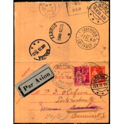 Luftpost Kort fra Frankrig - 13 - 12 - 33