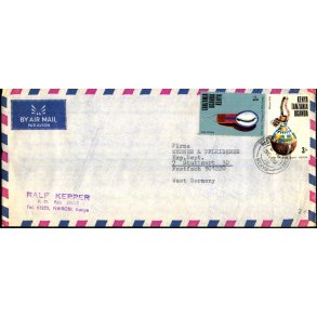 Luftpost Brev fra Kenya til Tyskland - 30 - 6 - 75