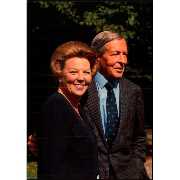 Dronning Beatrix - Prins Claus - Holland -  spanjersberg 149 - Ubrugt