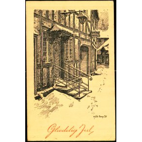 Bargild - Gldelig Jul - u/n - Brugt - Svagt hjrne !