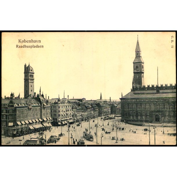 Kbenhavn - Raadhuspladsen - C.R. 72