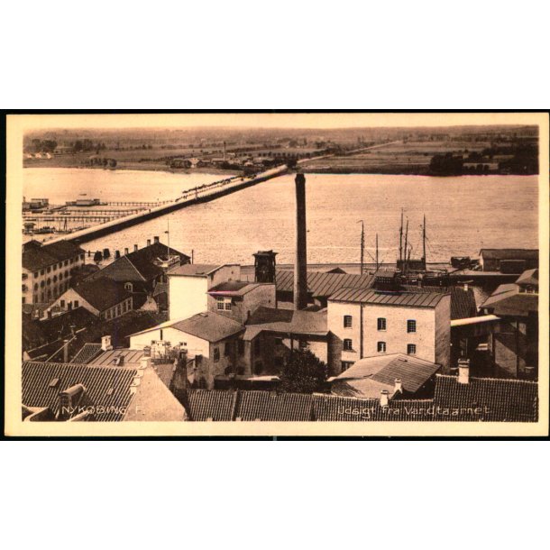 Nyk�bing F. - Udsigt fra Vandtaarnet - Stender 17013 - Ubrugt