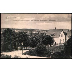 Svendborg - Udsigt over Dronningemaen med Caroline Amalielund i Baggrunden - C. St. 3898 - Ubrugt