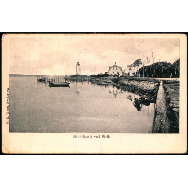 Strandparti ved Strib - H.C.Wenk u/n - Ubrugt