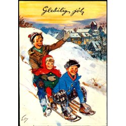 A. - M. -  Gledelig J&ograve;l - Stender 151 g00 403 - Brugt