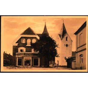 Ringk�bing - Parti fra Torvet - Stender 30032 - Ubrugt