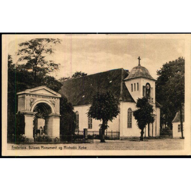Fredericia - B�lows Monument og Michaeli Kirke - Adam 38678 - Ubrugt