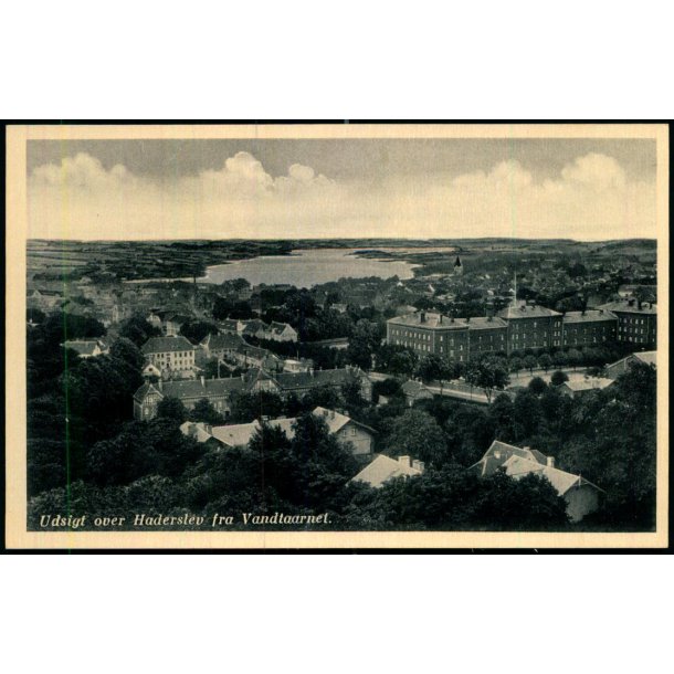 Haderslev - Udsigt fra Vandt�rnet - Rudolf Olsen 1261 - Ubrugt
