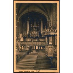 Tondern - Inneres der Kirche - J. B�dewadt 1910 - Ubrugt