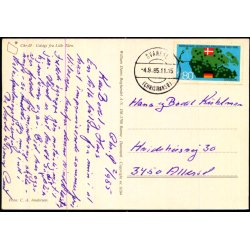 Chr.  - Udsigt fra Lille Trn - W. Dams Bogh. 6104 - Brugt