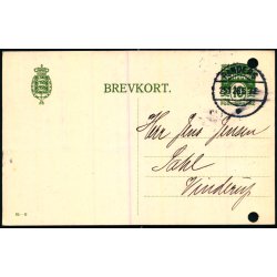 Jysk Kaffekompagni - Randers - Helsagskort u/n - Brugt - Arkivhuller !