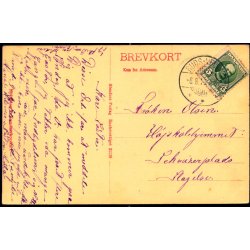 Nyk�bing F. - Udsigt fra Lolland  - Stender 21128 - Brugt