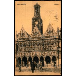 Feldpost - K.D. Feldpostxped.   8 - 11 -16 - Til Berlin - Billedside :  Saint-Quentin