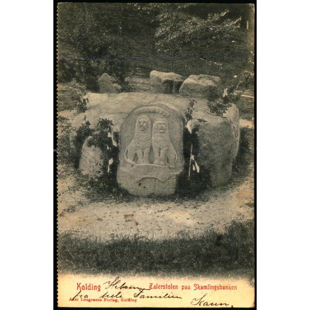 Kolding - Talerstolen paa Skamlingsbanken - A. L�ngren u/n - Brugt