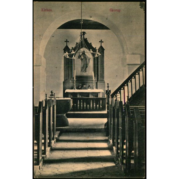 Kirken - Skorup - J.J.N. 2184 - Brugt
