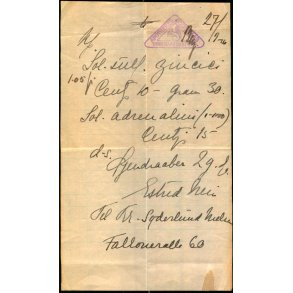 Apoteket Godthaab - Recept 1926