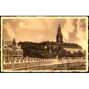 Christiansborg Slot - A/S Hedings Kunstforlag - Kbhvn. u/n
