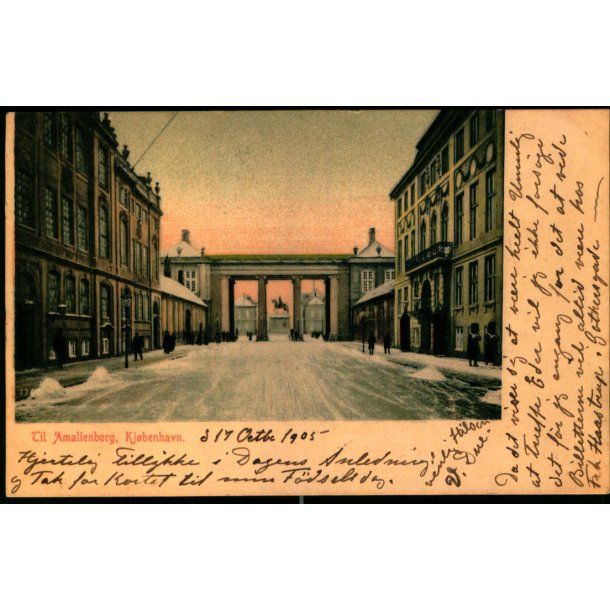 Til Amalienborg - Kj�benhavn - K. 2760