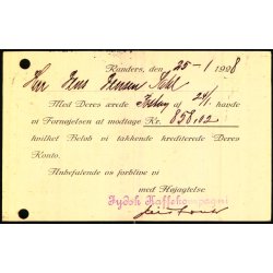 Jysk Kaffekompagni - Randers - Helsagskort u/n - Brugt - Arkivhuller !