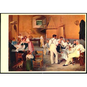 Thorvaldsen og andre danske Kunstnere - Maleri p� Frederiksborg Slot - Frederiksborg  u/n - Ubrugt