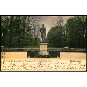Kbenhavn - Frederik den Sjette s Monument i Frederiksberg Have - CR. 109 - Brugt