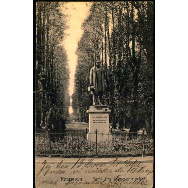 Kbenhavn - Parti fra Sndermarken - Stender 3198 - Brugt