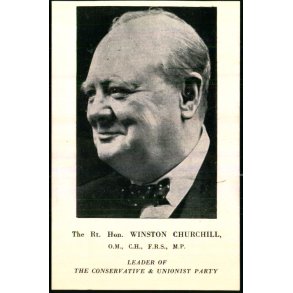 Winston Churchill - u/n - Ubrugt