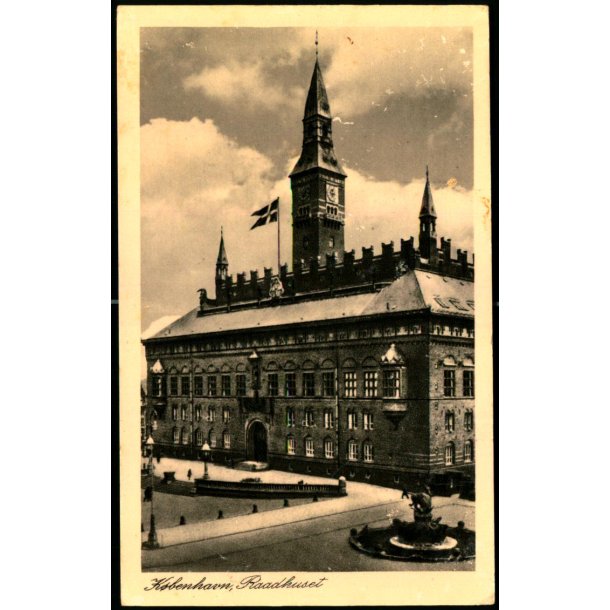 Kbenhavn - Raadhuset - John Meinckes Kunstforlag 310