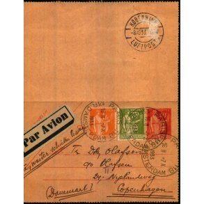 Luftpost Kort fra Frankrig - 18 - 11 - 33
