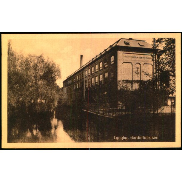 Lyngby - Gardinfabrikken - Henriksens Bogh. 60523 - Ubrugt 