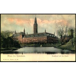 Hilsen fra Kbenhavn -  Rdhuset set fra Tivoli - B.M. &amp; Co 240 - Brugt