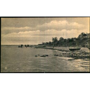 Strandparti fra Helleb�k - J.M. 708 - Brugt