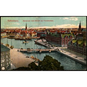 K�benhavn - B�rsbroen med B�rsen og Privatbanken - Alex Vincent 134 - Brugt