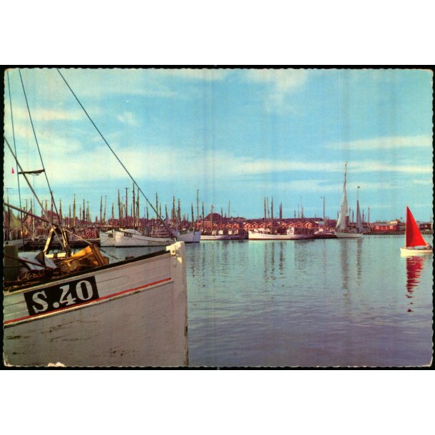 Skagen -  Havneparti  - Nielsens 43 620/1 - Brugt