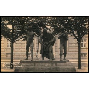 Kbenhavn - For an Glyptoteket - AKTS. Kjbenhavns Telefon-Kiosker 52