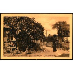 Bornholm - Gadeparti fra Gudhjem - (Figentret) - Fritz Srensens Bogh. 2011 - Ubrugt