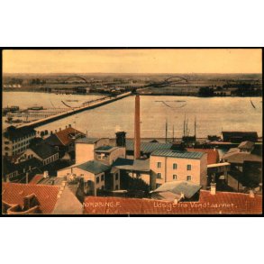 Nyk�bing F. - Udsigt fra Vandtaarnet - Emil Petersens Eftf. 17013 - Brugt