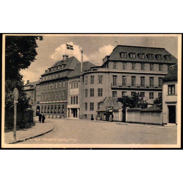 Odense - Den nye Forsamlingsbygning - Stender O. 562 - Ubrugt