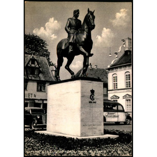 Nakskov - Chr. X Rytterstatue - Stender N. 1002 K - Brugt